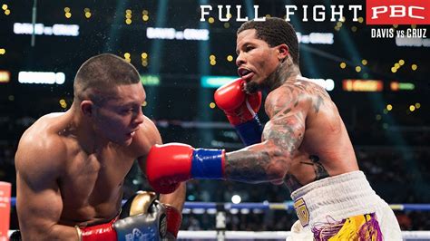 Davis vs Cruz FULL FIGHT: December 5, 2021.